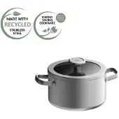 Berghoff Leo Recycled Faitout + Couvercle Inox 20 cm
