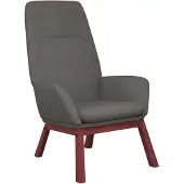 vidaXL Fauteuil relax gris clair Tissu