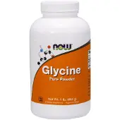Now Glycine, poudre pure - 454g