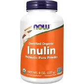 Now Inulin Prebiotic Pure Powder Inulin Prebiotic Powder, 227 g