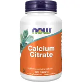 Now , Citrate de Calcium, 100 Comprimés