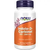 Now , Indole-3-Carbinol, 200 mg, 60 Capsules Végétales
