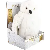 Wow Stuff PLYŠ Hedwig le hibou (Harry Potter) tourne sa tête avec des piles sonores