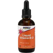 Now , Vitamine D-3 Liquide, 400 UI, 2 fl oz (59 ml)