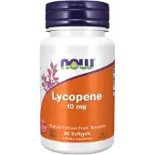 Now Lycopène, 10mg, 60 softgels