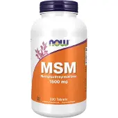 NOW,NOW Foods,NOW,NOW Foods , MSM, 1 500 mg, 200 Comprimés