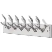 vidaXL Cintre/portemanteau en aluminium Argent