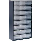 Raaco 137409 Commode avec 24 tiroirs - 552 x 306 x 150 mm.