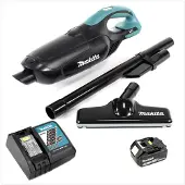 Makita DCL 182 RT1 B Aspirateur à batterie 18 V noir + 1x batterie 5,0 Ah + chargeur