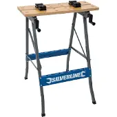 Silverline Établi pliant 100 kg