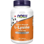 Now L-Lysine, 1000mg , 100 comprimés