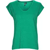 Pieces T-shirt 'Billo' bleu / vert