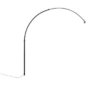 QAZQA Arc Noir Sans Base pour Lampadaire Arc XXL