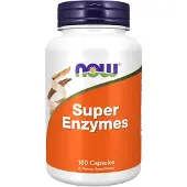 Now Super Enzymes, 180 Capsules par
