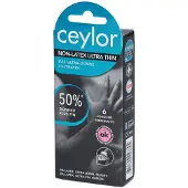 Ceylor Préservatif sans latex extra fin 6 pc(s) Préservatif(S)