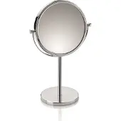 kela Fabienne miroir sur pied, grossissant, diamètre 18 cm