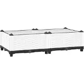 vidaXL Lit surélevé 80x40x23 cm Polypropylène