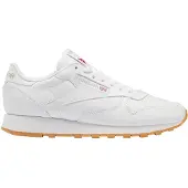 Reebok Baskets basses 'Classic' bleu foncé / gris clair / rouge / blanc
