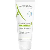 A-Derma Dermalibour+ Protective Cream 100ml Vert,Blanc