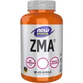 Now , Sports, ZMA, Récupération sportive, 180 gélules végétales