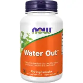 Now Water Out, Léquilibre Hydrique, 100 Veggie Caps -Now Foods