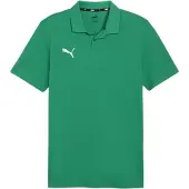 Puma T-Shirt fonctionnel 'TeamGoal' vert / blanc
