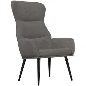 vidaXL Fauteuil relax gris clair Tissu