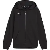 Puma Garçons, Pull-over, teamGOAL Casuals Veste à capuche Jr, Noir, (116)