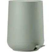 Zone Denmark Poubelle à pédale Nova, Poubelle à pédale, Poubelle, Poubelle cosmétique, Poubelle de bain, ABS, Matcha Green, 3 L, 15253