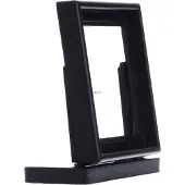 JUNG Cadre simple, LS 990, IP 44, thermodurcissable laqué, noir graphite mat, vertical, 1 pièce.