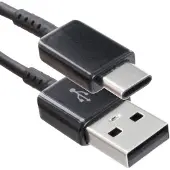 Samsung Original USB-C câble EP-DG950 pour tous les appareils avec USB-C, noir, environ 1,2m