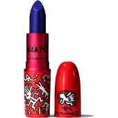 MAC Rouge à lèvres crème longue tenue Viva Glam X Keith Haring Canal Blue 3g