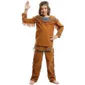 My Other Me Fun Company Indian Kids Costume Marron 10-12 Years Enfants