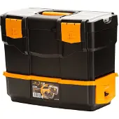 vidaXL Mallette à outils 420x220x340 mm PP
