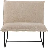 Bloomingville | Fauteuil Cape | Nature | Polyester Recyclé | 82064287