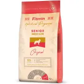 Fitmin Medium Senior Aliment complet pour chiens seniors de taille moyenne 12 kg
