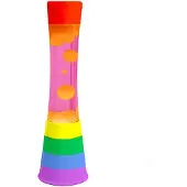 Fisura lampe à lave - arc-en-ciel