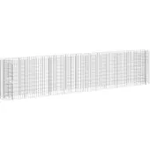 vidaXL Gabion haut-plateau Fer galvanisé 470x50x100 cm