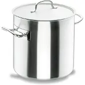 Lacor Marmite traiteur inox 24cm + couvercle - - 50124 -