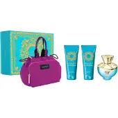 Versace Dylan Torquoise Eau De Toilette Vaporisateur 100ml Set 4 articles