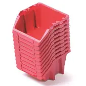 Prosperplast Set úloných box 10 ks BINEER SHORT SET 288x158x187 mm - barva: erná