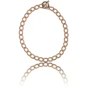 Time Force Collier Femme - - 50 cm - Cuivré - Métal - Adulte