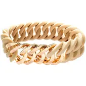 The-rubz Bracelet d'identification 100465 25 mm, (Acier inoxydable, Acier/silicone, Silicone)