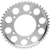 JT Sprockets 420 Jtr1133.53 Steel Rear Sprocket Argenté 53t