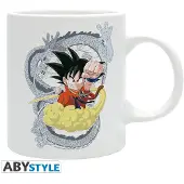 Sans marque Dragon Ball - Goku & Shenron, Tasse, Blanc