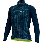ALÉ Green Bolt Long Sleeve Jersey Bleu L Homme