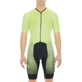 UYN Integrated Short Sleeve Race Suit Vert 2XL Homme