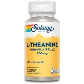 Solaray L-theanine 200mgr 45 Units Blanc