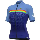 ALÉ Bridge Short Sleeve Jersey Bleu L Femme
