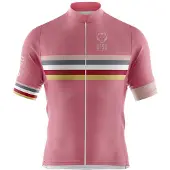 Otso Stripes Short Sleeve Jersey Rose S Homme